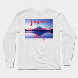 JAPAN SUMMER SKY Long Sleeve T-Shirt